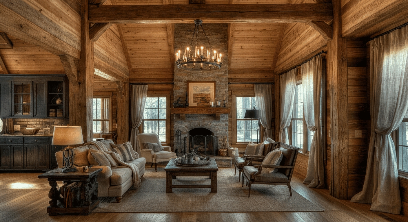 Extra Ranch Rustic Ranch Interior Design: Chic Ideas to Blend Comfort and Style