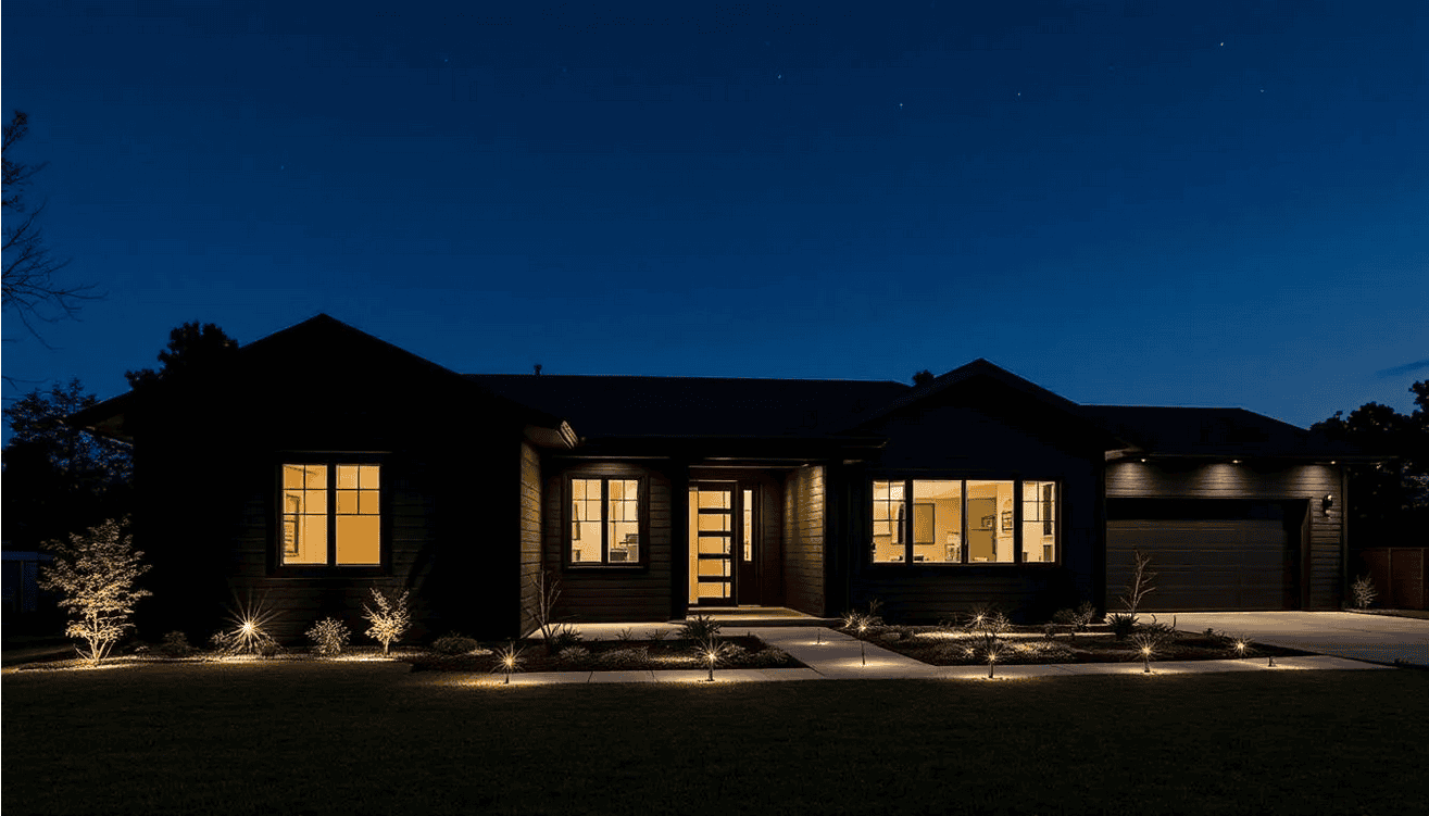 Black Ranch House: Modern Exterior Design Ideas and Inspiration