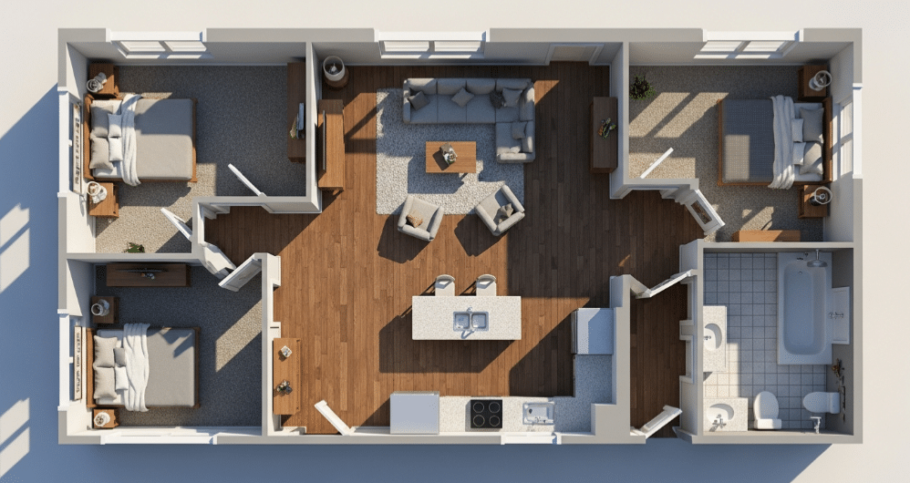 Top 10 Inspiring 30×50 2 Bedroom Floor Plans for Your Dream Home