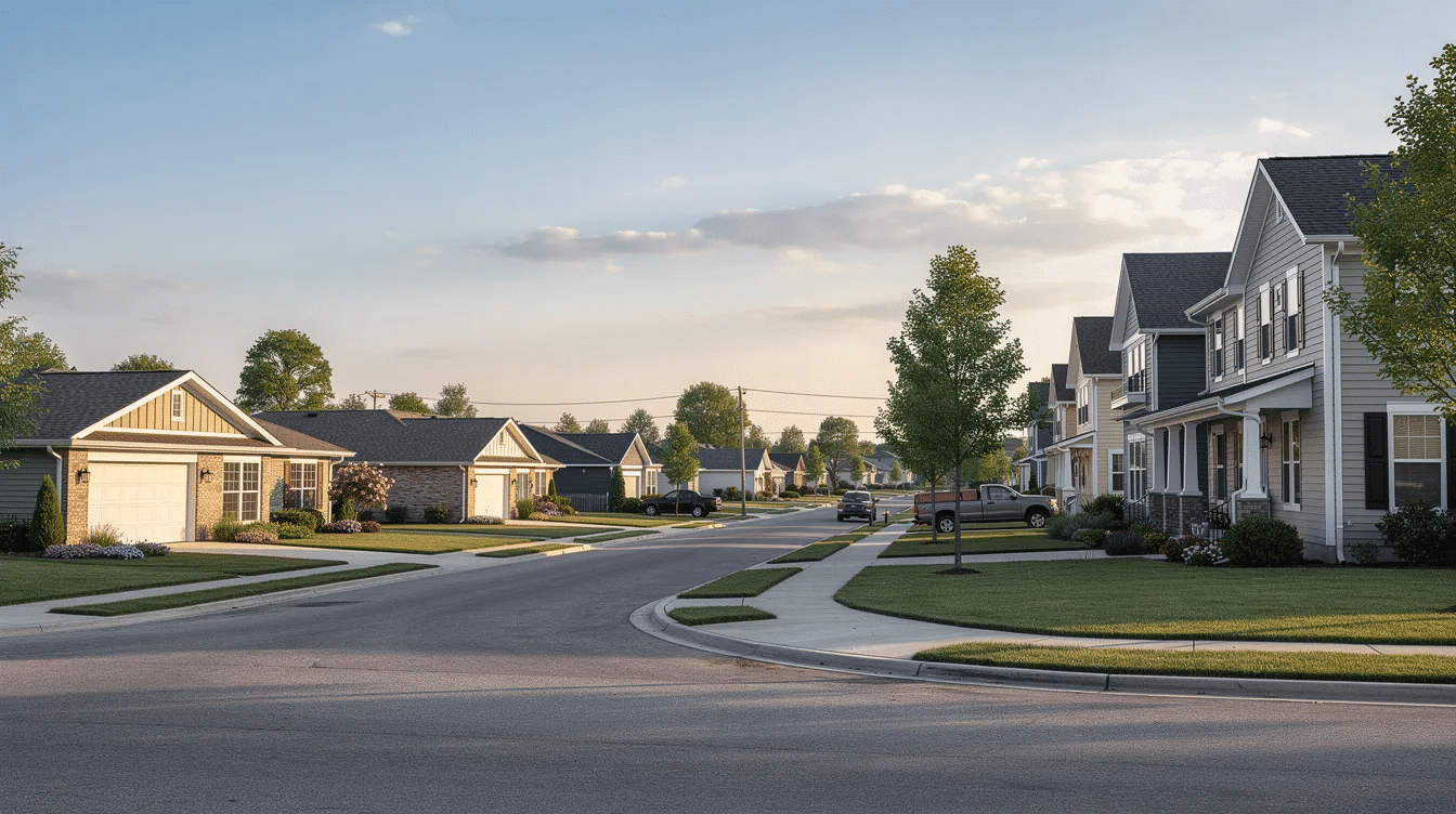 8157d5ca-2223-4231-89a8-c4c063c55ceb - Ranch Style Homes USA The image showcases a comparison between ranch homes and two-story homes, highlighting their distinct architectural styles. Ranch style homes typically feature single level living with open floor plans and larger footprints, while two story homes offer more square footage and may provide additional guest suites and outdoor space.