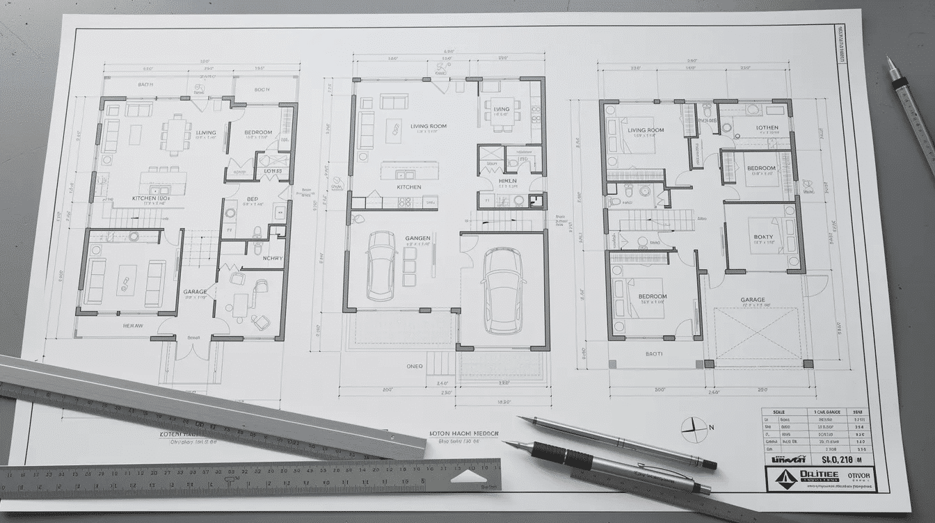 7d419534-44cb-4f0c-83dd-e020a1a3c90d - Ranch Style Homes USA The image showcases various ranch house plans, highlighting single-story layouts with open floor plans and large windows that invite natural light. These designs emphasize seamless indoor-outdoor living, ideal for young families seeking spacious and simple ranch-style homes with timeless appeal.
