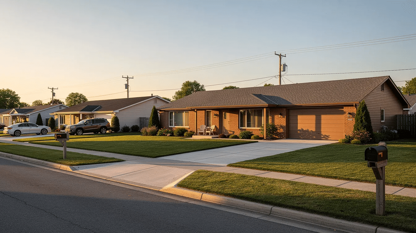 d0ebf55c-864d-470b-af35-4ca799e8f149 - Ranch Style Homes USA The image showcases a collection of ranch-style homes for sale in New York, emphasizing their spacious layouts and inviting outdoor spaces. This real estate listing data may be of interest to prospective property consumers looking for open house information and reliable listings in the area.