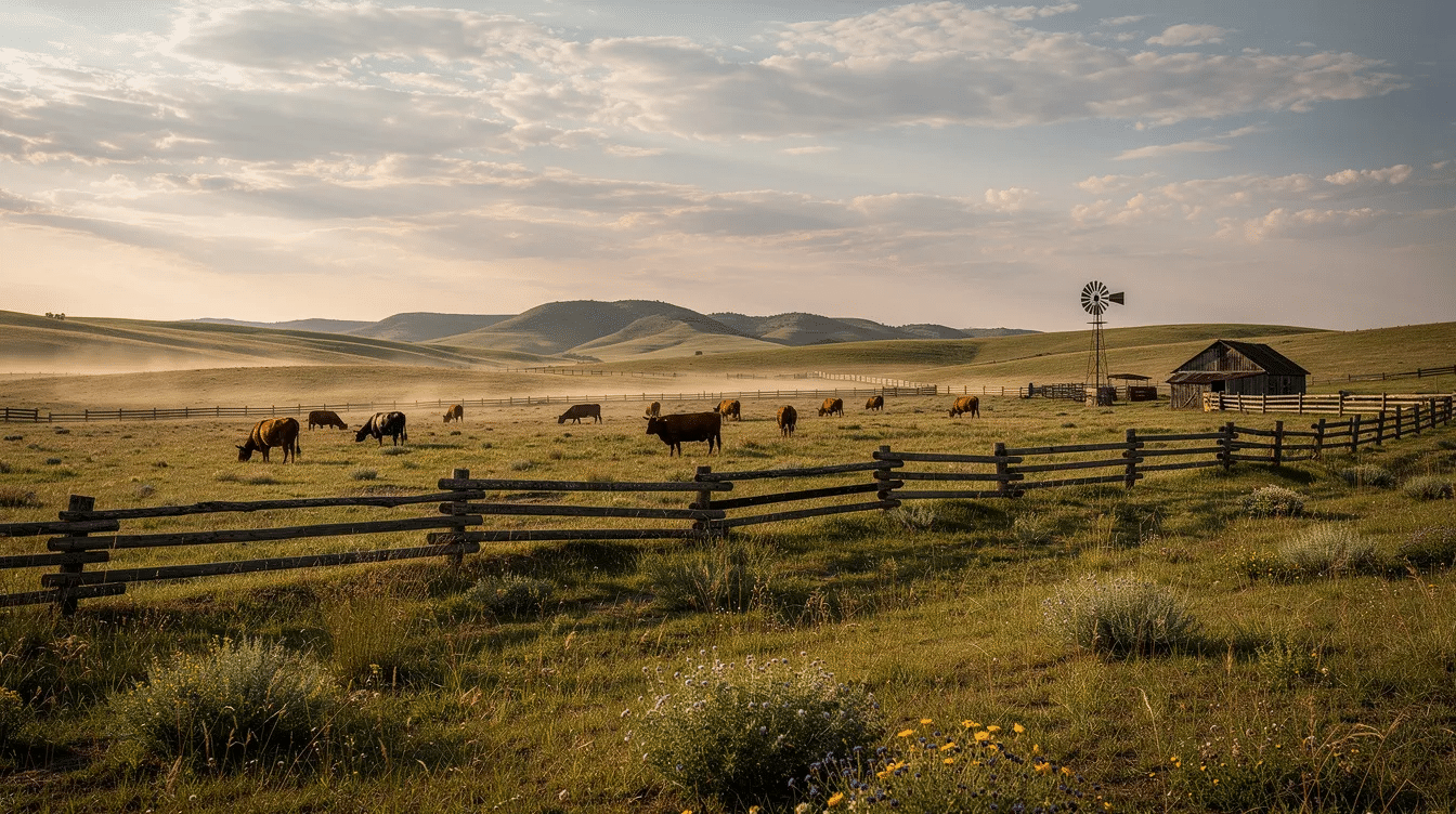 156b686e-4714-4bf3-a970-159b774124d8 - Ranch Style Homes USA The image captures the essence of ranchland, showcasing men and women cowboys engaged in daily ranch activities amidst the breathtaking Wyoming scenery. This stunning photographic collection by Anouk Masson Krantz highlights the rich ranching culture and land stewardship that defines the American West.